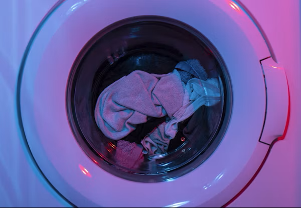 Suasana tempat laundry